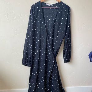 LOFT Plus Wrap Dress